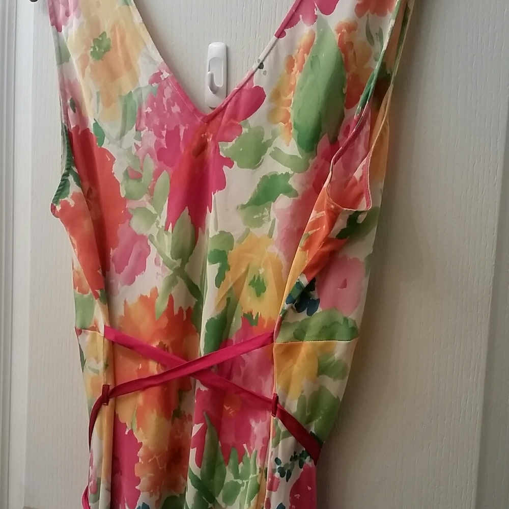 Diane Von Furstenberg Silk midi dress Sz 2X
